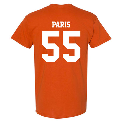 Texas - NCAA Baseball : Jack Paris - NCAA® Replica Shersey T-Shirt-1