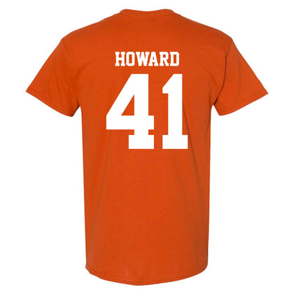 Texas - NCAA Baseball : Cody Howard - Replica Shersey T-Shirt-1