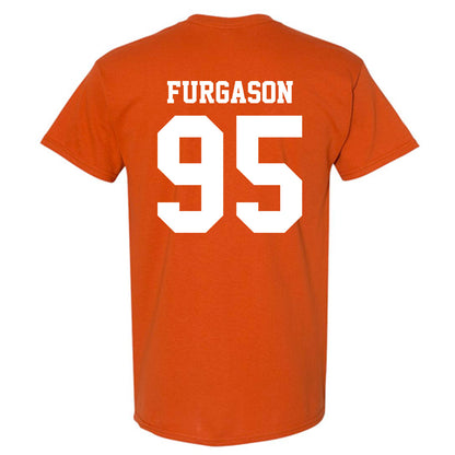 Texas - NCAA Baseball : Jadyn Furgason - NCAA® Replica Shersey T-Shirt-1