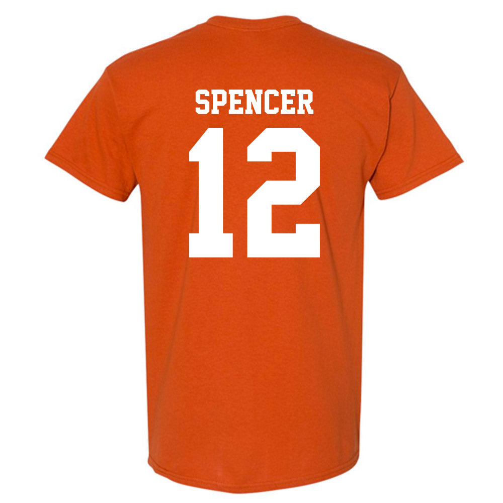 Texas - NCAA Baseball : Jared Spencer - Replica Shersey T-Shirt-1