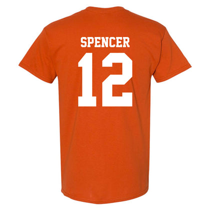 Texas - NCAA Baseball : Jared Spencer - Replica Shersey T-Shirt-1