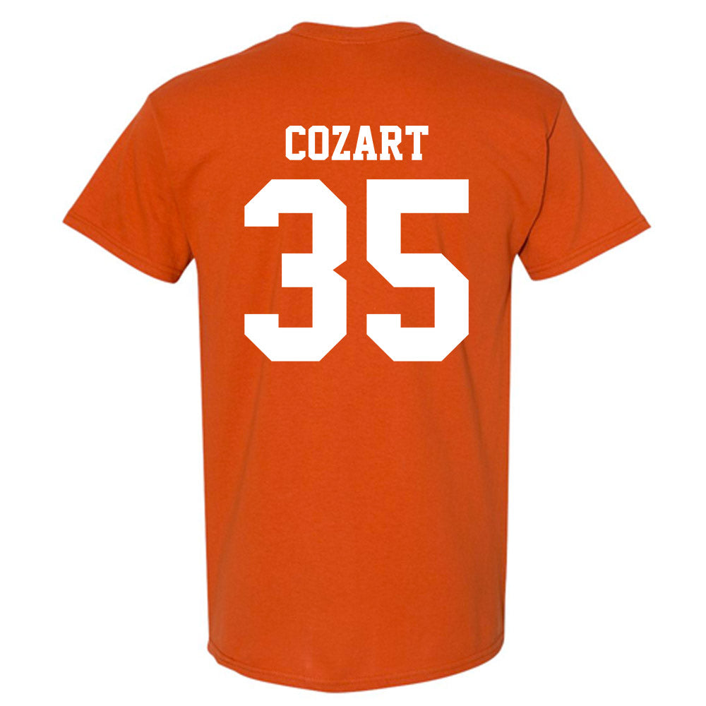 Texas - NCAA Baseball : Samuel Cozart - NCAA® Replica Shersey T-Shirt-1