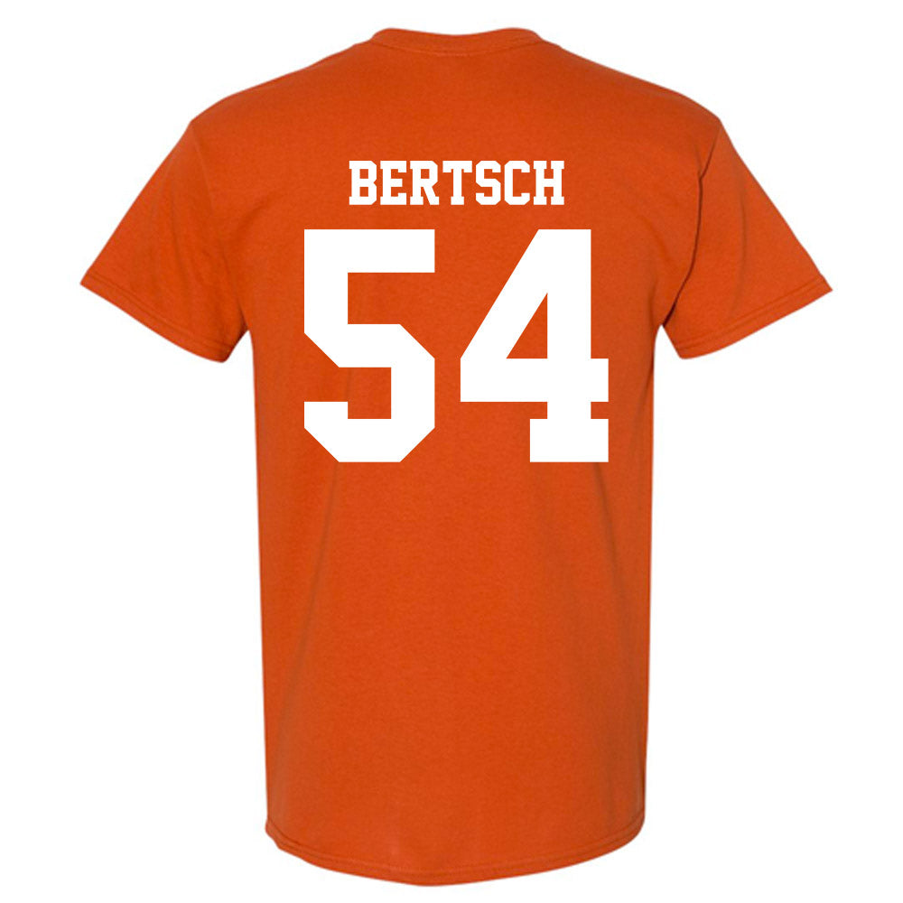 Texas - NCAA Baseball : Brandon Bertsch - Replica Shersey T-Shirt-1