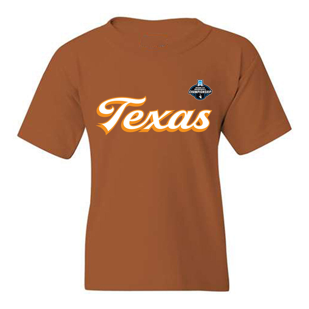 Texas - NCAA Baseball : Brandon Bertsch - Replica Shersey Youth T-Shirt-0