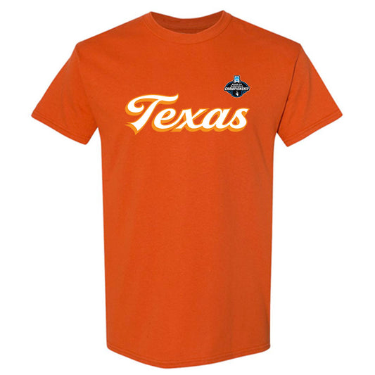 Texas - NCAA Baseball : Ethan Mendoza - Replica Shersey T-Shirt-0