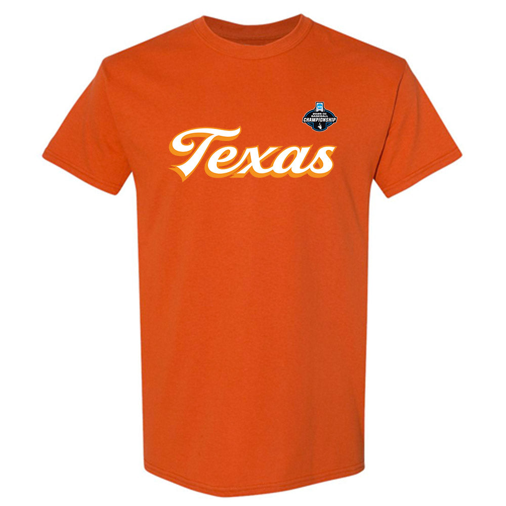 Texas - NCAA Baseball : Max Grubbs - Replica Shersey T-Shirt-0