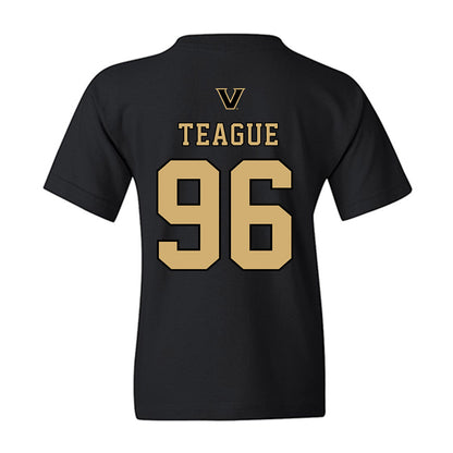 Vanderbilt - NCAA Baseball : Nathan Teague - VandyBoys NCAA® Shersey Youth T-Shirt-1