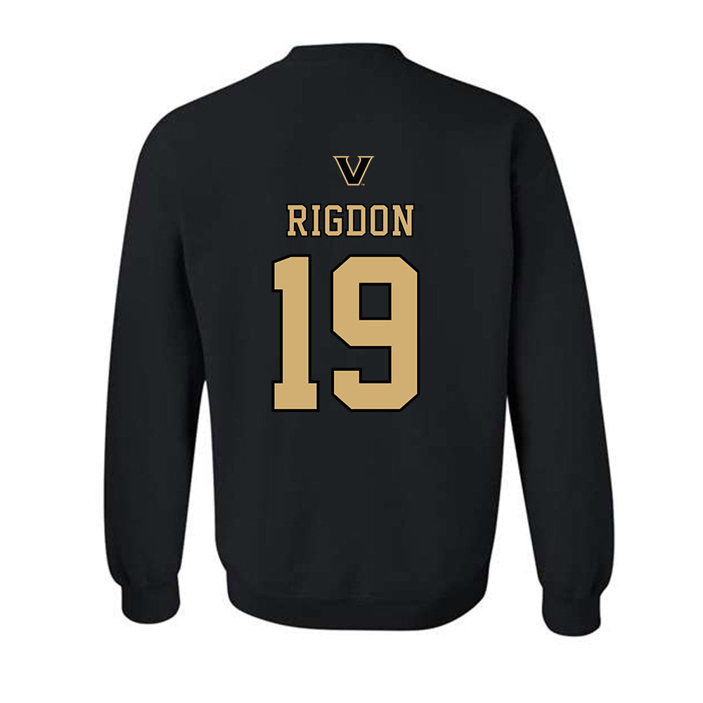 Vanderbilt - NCAA Baseball : Rustan Rigdon - VandyBoys NCAA® Shersey Crewneck Sweatshirt-1