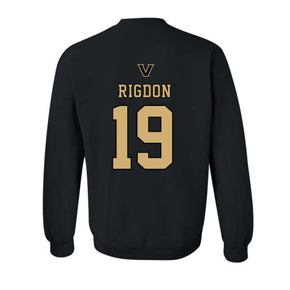 Vanderbilt - NCAA Baseball : Rustan Rigdon - VandyBoys NCAA® Shersey Crewneck Sweatshirt-1