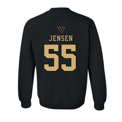 Vanderbilt - NCAA Baseball : Max Jensen - VandyBoys NCAA® Shersey Crewneck Sweatshirt-1