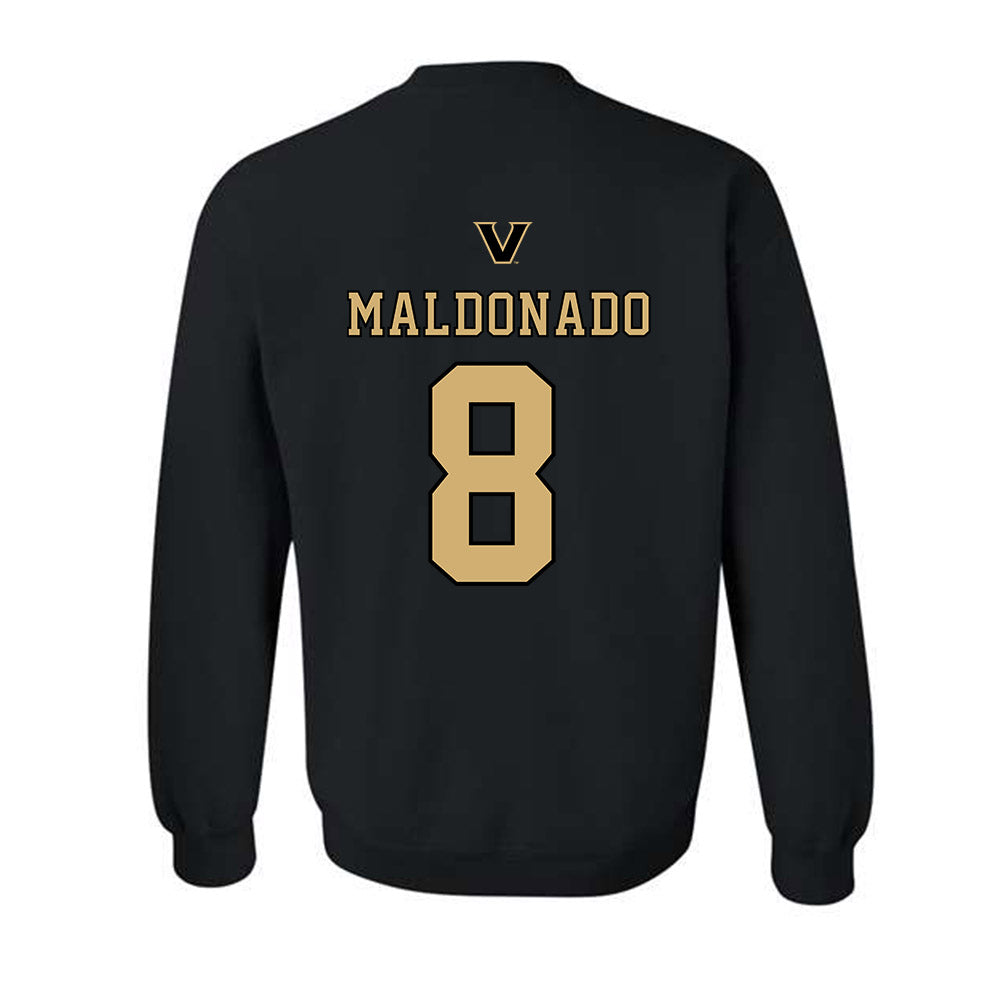 Vanderbilt - NCAA Baseball : Chris Maldonado - VandyBoys NCAA® Shersey Crewneck Sweatshirt-1