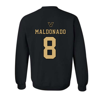 Vanderbilt - NCAA Baseball : Chris Maldonado - VandyBoys NCAA® Shersey Crewneck Sweatshirt-1
