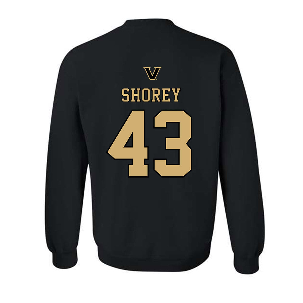 Vanderbilt - NCAA Baseball : Matthew Shorey - VandyBoys NCAA® Shersey Crewneck Sweatshirt-1