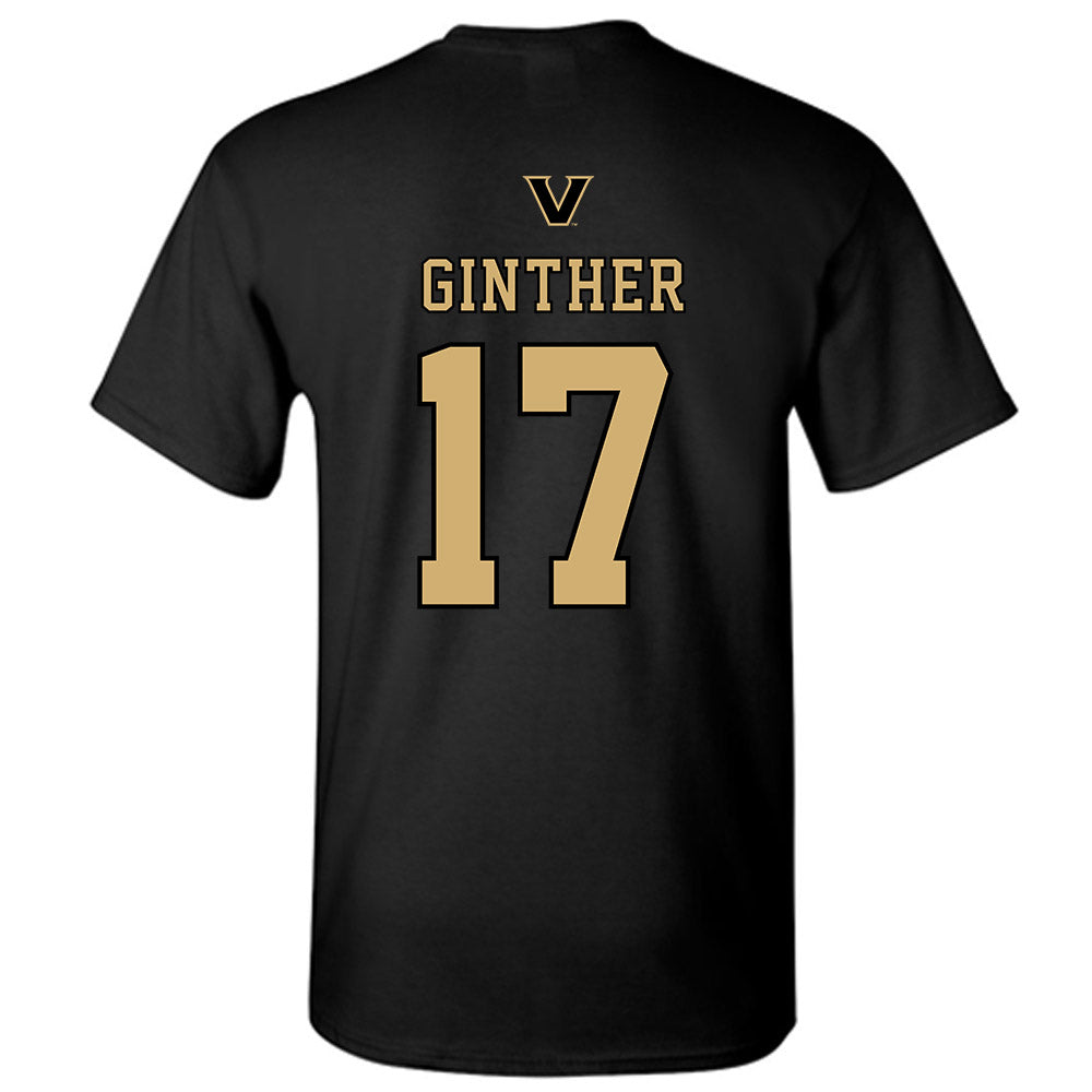 Vanderbilt - NCAA Baseball : Ryan Ginther - VandyBoys NCAA® Shersey T-Shirt-1