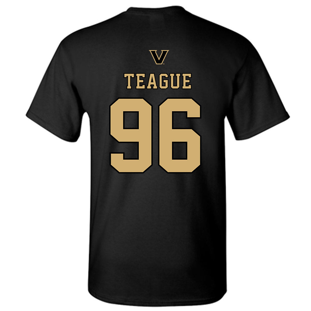Vanderbilt - NCAA Baseball : Nathan Teague - VandyBoys NCAA® Shersey T-Shirt-1