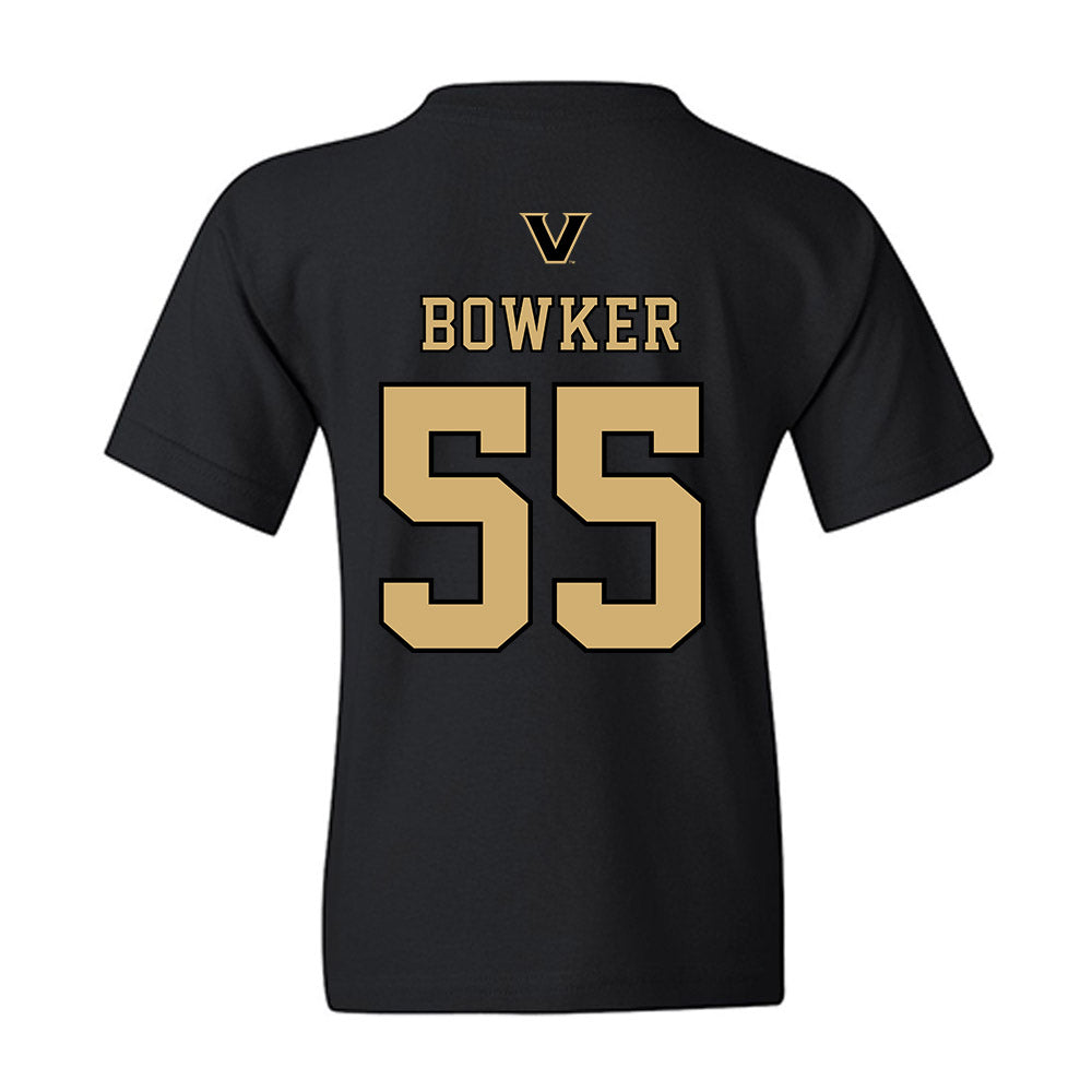 Vanderbilt - NCAA Baseball : Cody Bowker - VandyBoys NCAA® Shersey Youth T-Shirt-1