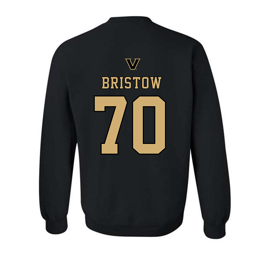 Vanderbilt - NCAA Baseball : Tristan Bristow - VandyBoys NCAA® Shersey Crewneck Sweatshirt-1