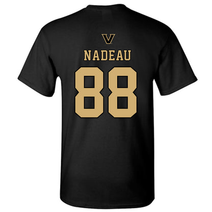 Vanderbilt - NCAA Baseball : Wyatt Nadeau - VandyBoys NCAA® Shersey T-Shirt-1