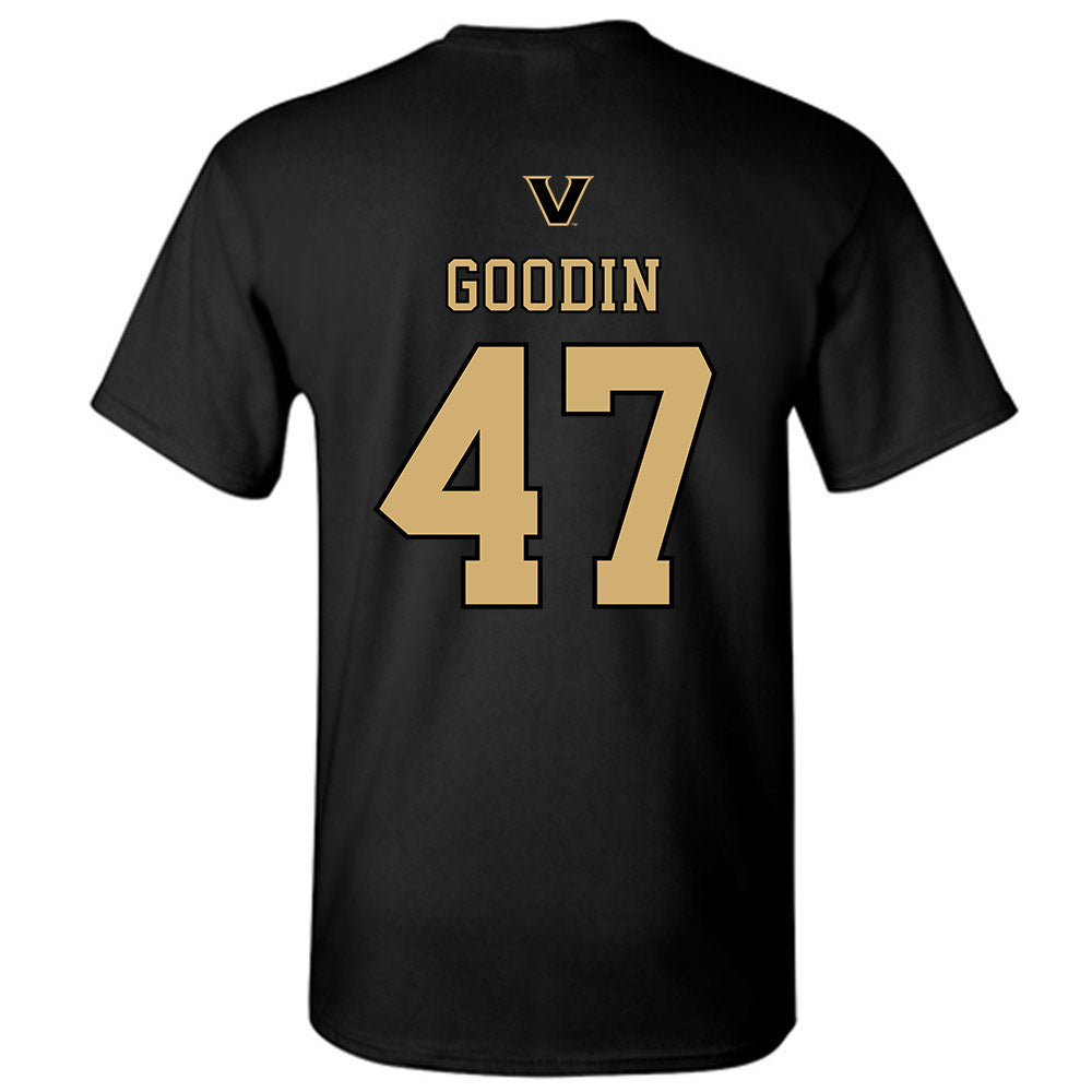 Vanderbilt - NCAA Baseball : Tommy Goodin - VandyBoys NCAA® Shersey T-Shirt-1