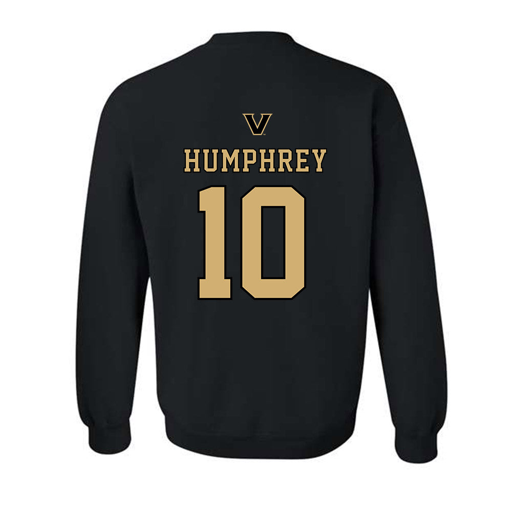 Vanderbilt - NCAA Baseball : Jacob Humphrey - VandyBoys NCAA® Shersey Crewneck Sweatshirt-1
