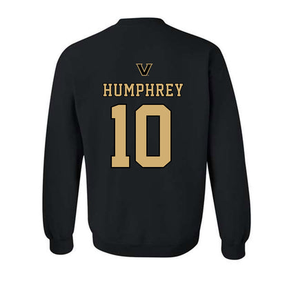 Vanderbilt - NCAA Baseball : Jacob Humphrey - VandyBoys NCAA® Shersey Crewneck Sweatshirt-1