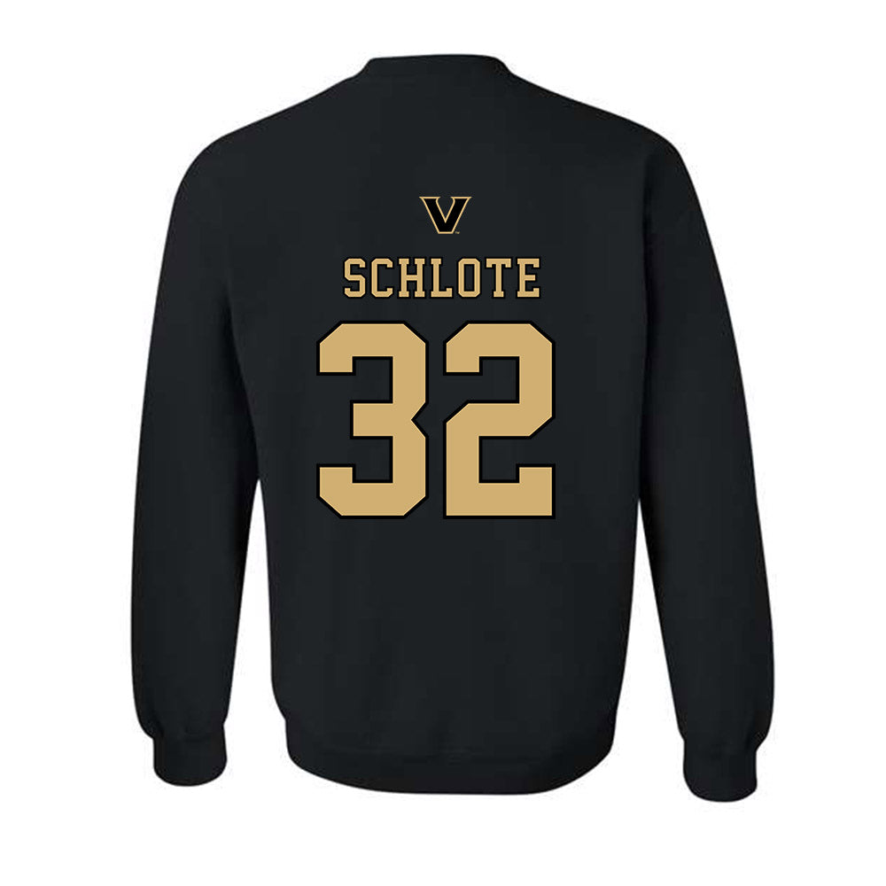 Vanderbilt - NCAA Baseball : Nate Schlote - VandyBoys NCAA® Shersey Crewneck Sweatshirt-1