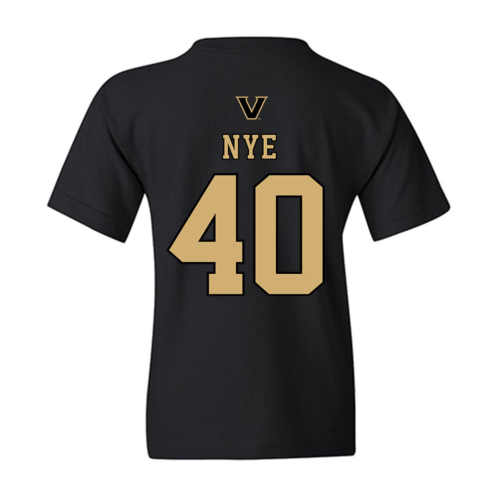 Vanderbilt - NCAA Baseball : Austin Nye - VandyBoys NCAA® Shersey Youth T-Shirt-1