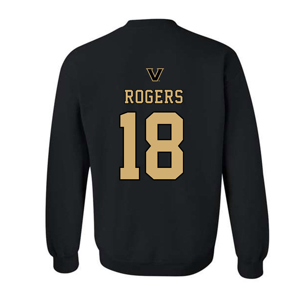 Vanderbilt - NCAA Baseball : John Rogers - VandyBoys NCAA® Shersey Crewneck Sweatshirt-1
