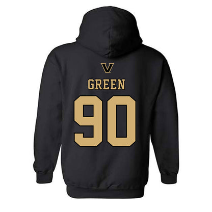 Vanderbilt - NCAA Baseball : Miller Green - VandyBoys NCAA® Shersey Hooded Sweatshirt-1