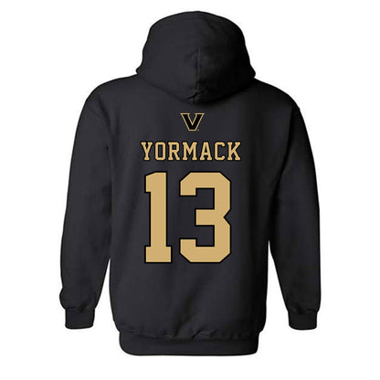 Vanderbilt - NCAA Baseball : Derek Yormack - VandyBoys NCAA® Shersey Hooded Sweatshirt-1