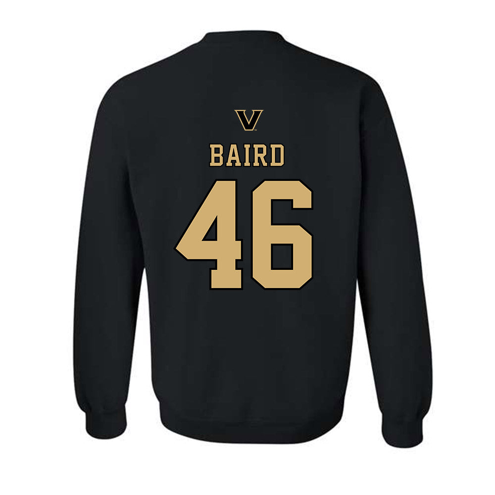 Vanderbilt - NCAA Baseball : Tyler Baird - VandyBoys NCAA® Shersey Crewneck Sweatshirt-1