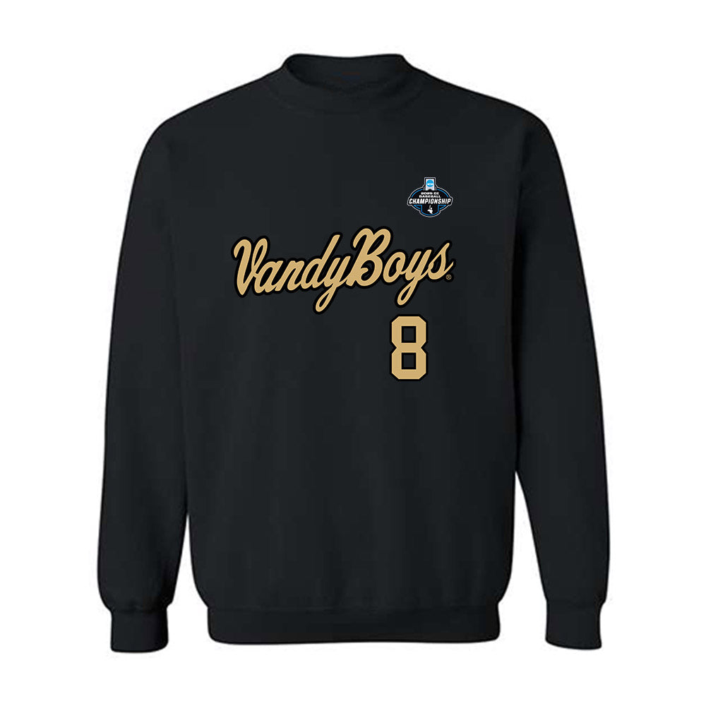 Vanderbilt - NCAA Baseball : Chris Maldonado - VandyBoys NCAA® Shersey Crewneck Sweatshirt-0