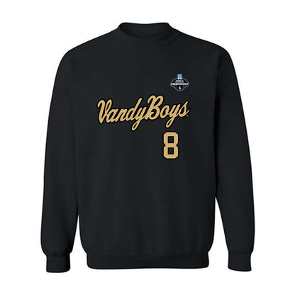 Vanderbilt - NCAA Baseball : Chris Maldonado - VandyBoys NCAA® Shersey Crewneck Sweatshirt-0