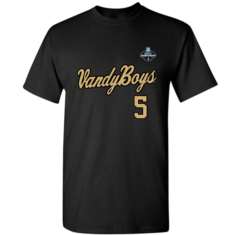 Vanderbilt - NCAA Baseball : Mike Mancini - VandyBoys NCAA® Shersey T-Shirt-0