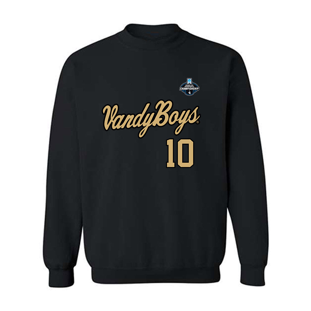 Vanderbilt - NCAA Baseball : Carson Quillen - VandyBoys NCAA® Shersey Crewneck Sweatshirt-0