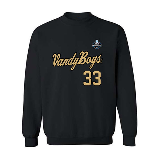 Vanderbilt - NCAA Baseball : Ryan Yormack - VandyBoys NCAA® Shersey Crewneck Sweatshirt-0