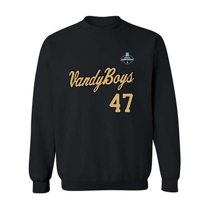Vanderbilt - NCAA Baseball : Tommy Goodin - VandyBoys NCAA® Shersey Crewneck Sweatshirt-0