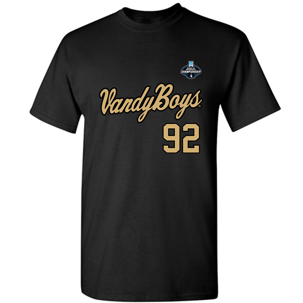Vanderbilt - NCAA Baseball : Adria Casoliba - VandyBoys NCAA® Shersey T-Shirt-0