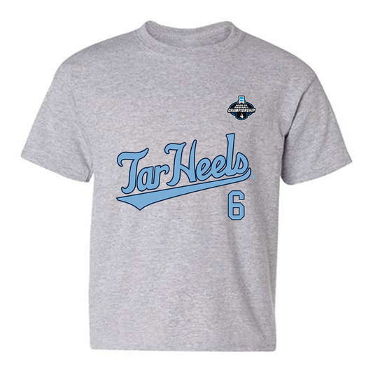 UNC - NCAA Baseball : Macon Winslow - NCAA® Replica Shersey Youth T-Shirt-0