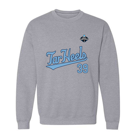 UNC - NCAA Baseball : Jake Cackovic - NCAA® Replica Shersey Crewneck Sweatshirt-0