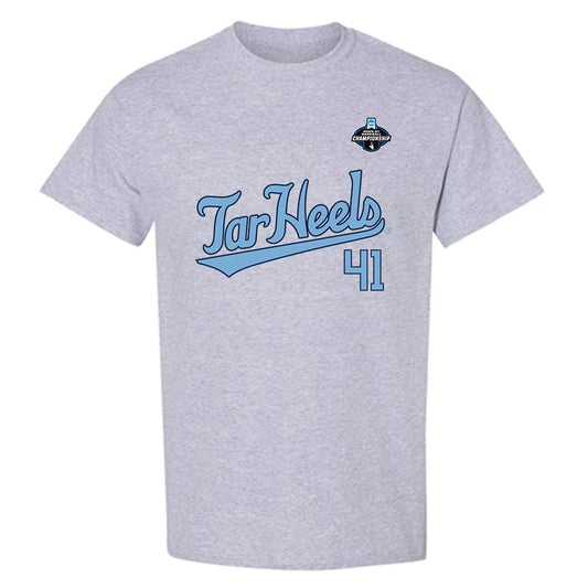 UNC - NCAA Baseball : Justin Mabe - NCAA® Replica Shersey T-Shirt-0