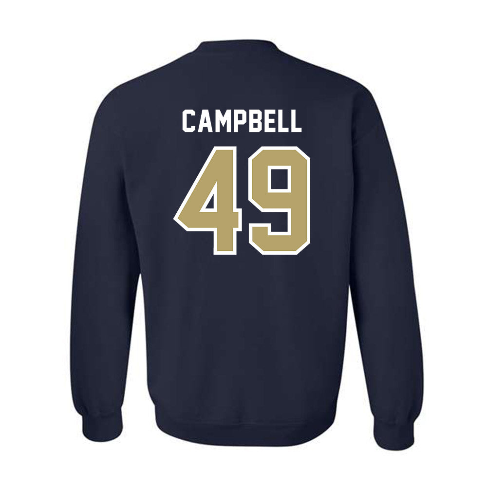 Georgia Tech - NCAA Baseball : Kayden Campbell - NCAA® Replica Shersey Crewneck Sweatshirt-1