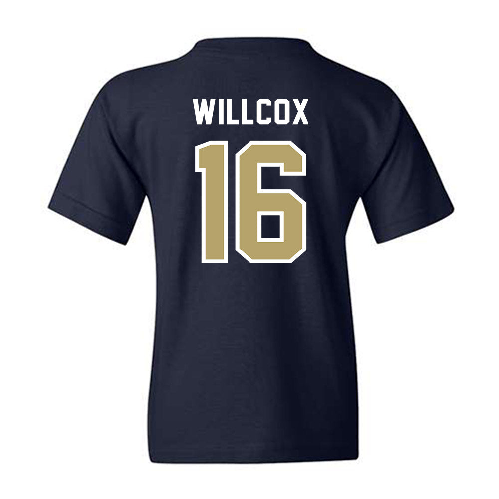Georgia Tech - NCAA Baseball : Charlie Willcox - NCAA® Replica Shersey Youth T-Shirt-1