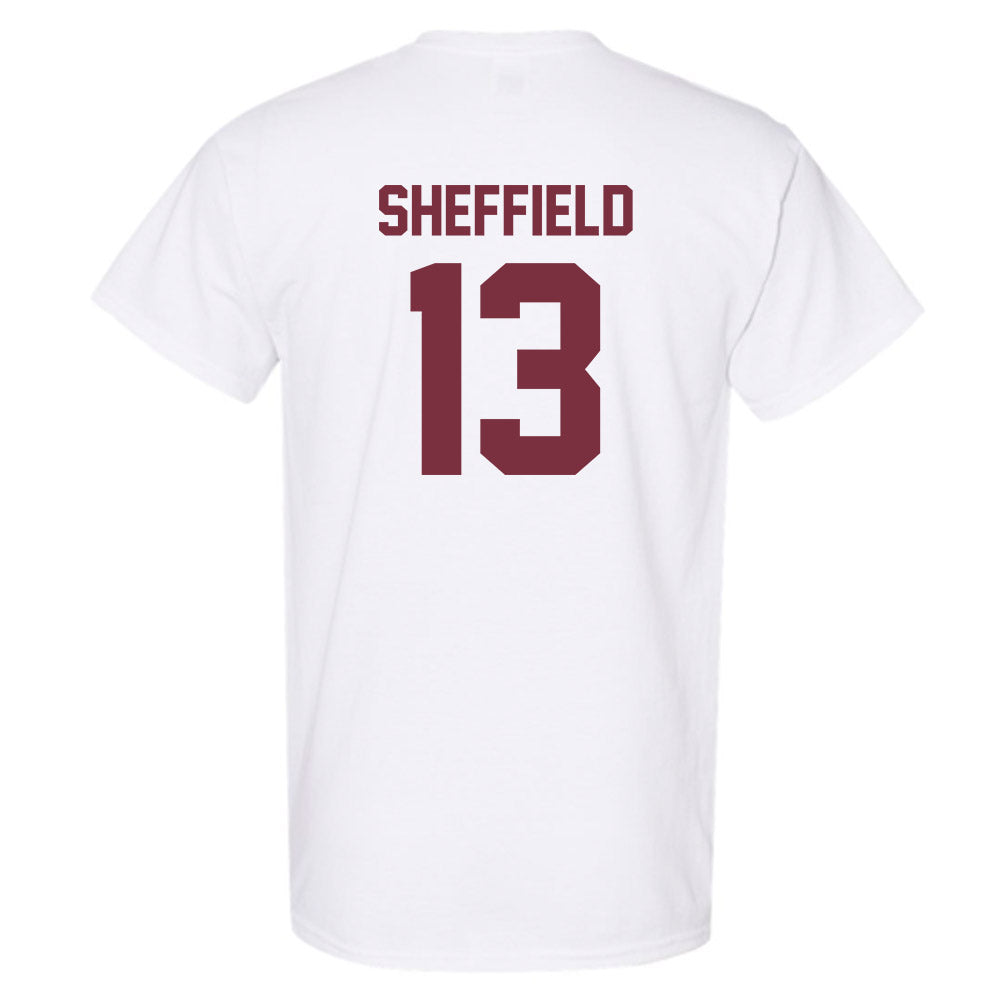 FSU - NCAA Baseball : Noah Sheffield - NCAA® Tournament Replica Shersey T-Shirt-1