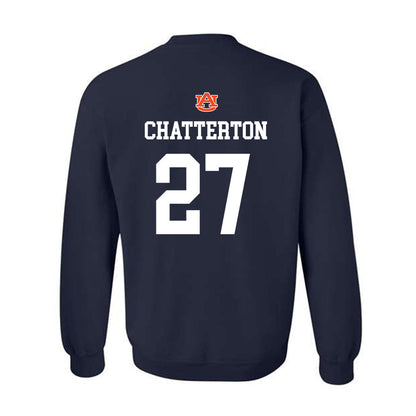 Auburn - NCAA Baseball : Christian Chatterton - NCAA® Replica Shersey Crewneck Sweatshirt-1
