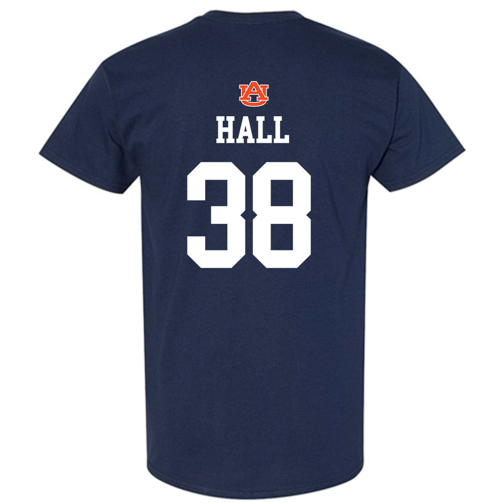 Auburn - NCAA Baseball : Fleming Hall - NCAA® Replica Shersey T-Shirt-1