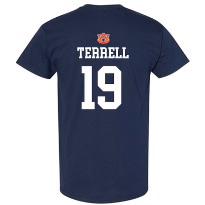 Auburn - NCAA Baseball : Bub Terrell - NCAA® Replica Shersey T-Shirt-1