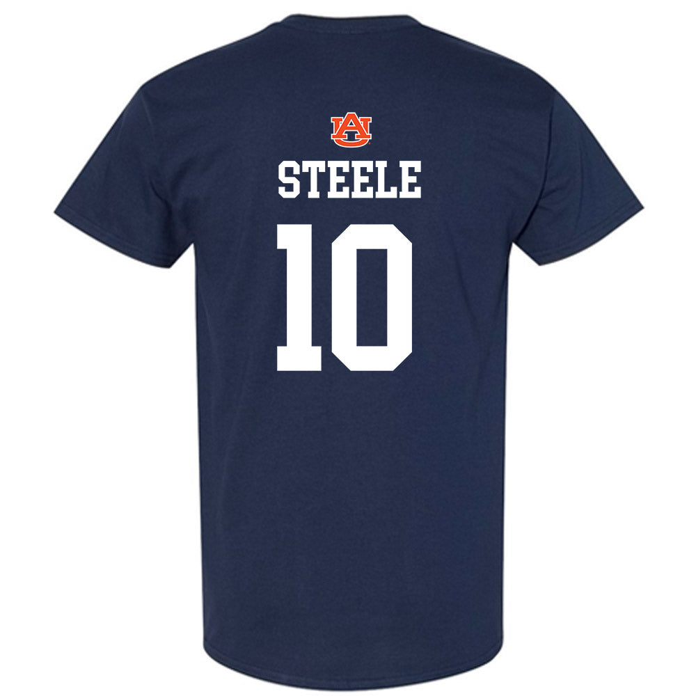 Auburn - NCAA Baseball : Lucas Steele - NCAA® Replica Shersey T-Shirt-1