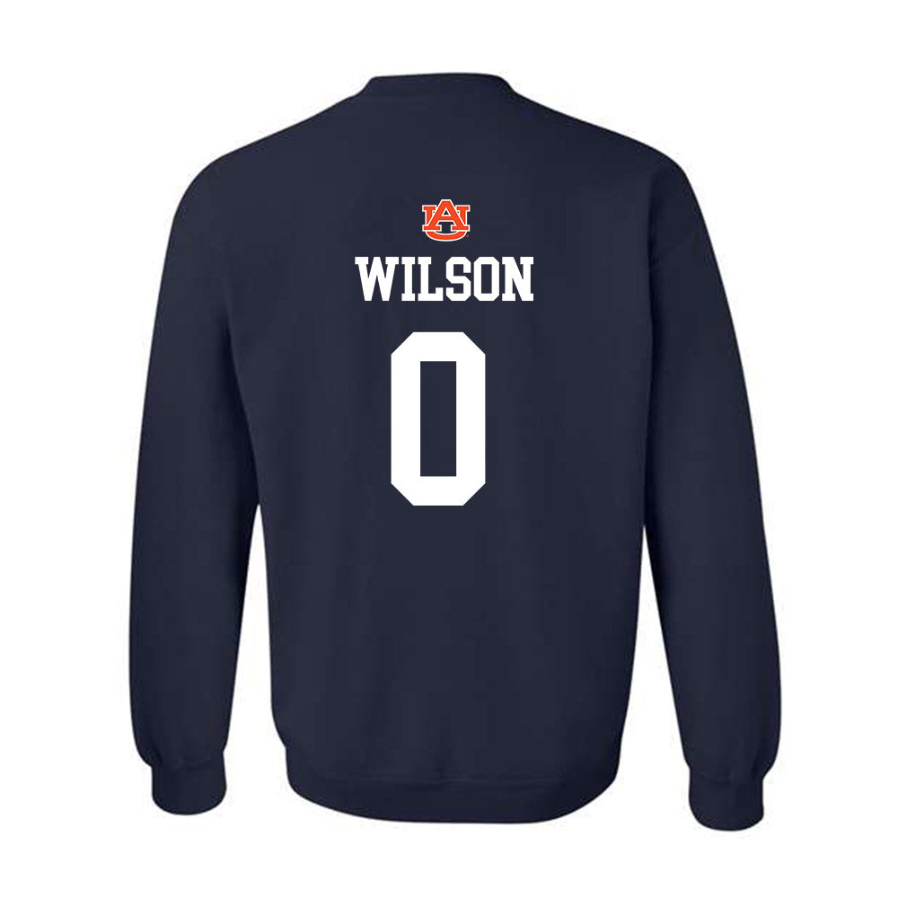 Auburn - NCAA Baseball : Brady Wilson - NCAA® Replica Shersey Crewneck Sweatshirt-1