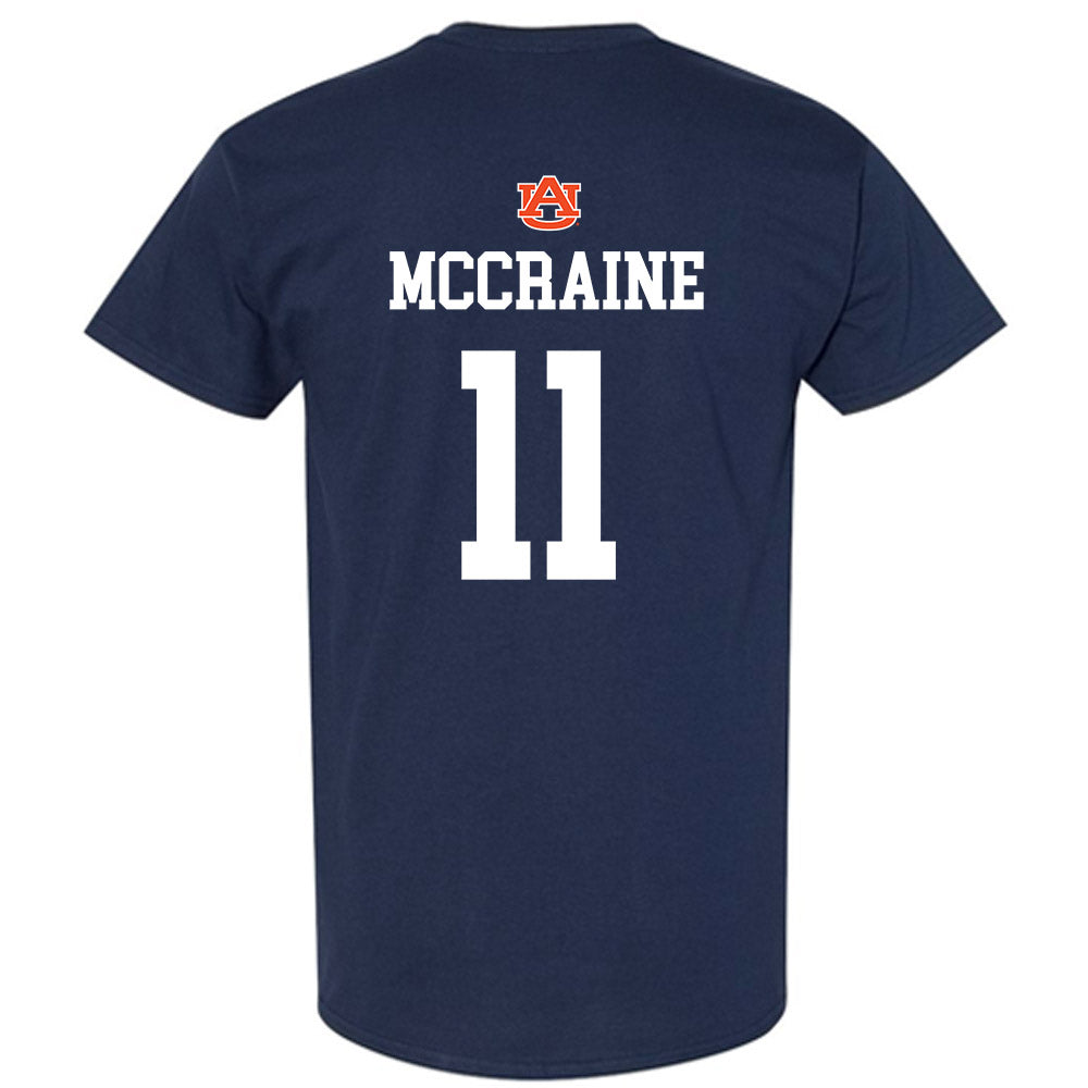 Auburn - NCAA Baseball : Brandon McCraine - NCAA® Replica Shersey T-Shirt-1